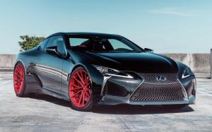 Lexus LC500 on Voseen Wheels (M-X4T) 2019 года